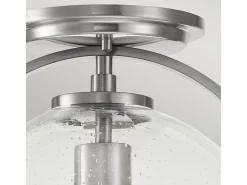 Elstead Hinkley Somerset Globe Taklampa Borstad Nickel