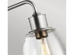 Elstead Hobson 3 Light Ceiling Island Chandelier Pendant Bar Light Satin Nickel, E27