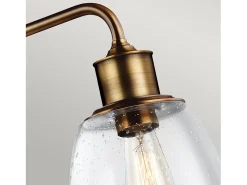 Elstead Hobson 3 Light Ceiling Island Chandelier Pendant Bar Light Brass, E27