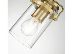 Elstead Kichler Brinley Dome Pendel Taklampa Borstad Mässing