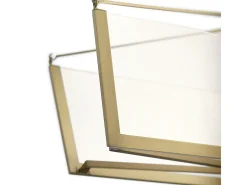 Elstead Kichler Calters Integrerad LED Bar Pendel Taklampa Champagne Guld, 3000K