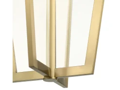 Elstead Kichler Calters Integrerad LED-taklampa Champagne Guld, 3000K