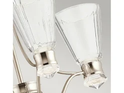Elstead Kichler Kayva Integrerad LED multiarm taklampa polerad nickel, 3000K, IP44
