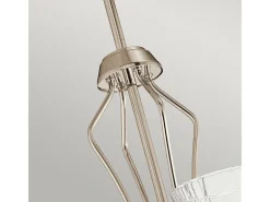 Elstead Kichler Kayva Integrerad LED multiarm taklampa polerad nickel, 3000K, IP44