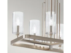 Elstead Kichler Kimrose Bar Pendel Taklampa Polerad Nickel