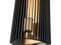 Elstead Kichler Linara Vägglampa Svart & Naturmässing
