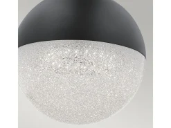 Elstead Kichler Moonlit Integrerad LED sfärisk taklampa mattsvart, 3000K