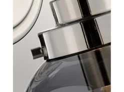 Elstead Kula 1 ljus vägglampa, polerad nickel, E14