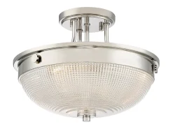 Elstead Mantle 2 Light Semi-Flush - Polerat nickel, E27