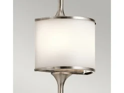 Elstead Mona 2 ljus badrumsvägglampa Tenn IP44, G9