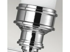 Elstead Payne Ornate 1 ljus inomhusvägglampa polerad krom IP44, G9