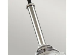Elstead Rubin 1 Lätt tak mini hänge polerad nickel, G9
