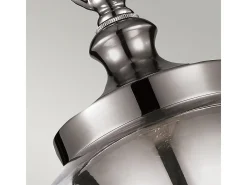 Elstead Tabby 1 Light Dome Tak Mini Pendel Polerad Nickel, E27