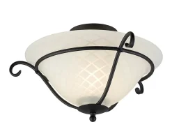 Elstead Torchiere 1 Ljus Spoltaksljus Svart, E27