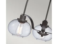 Elstead Trilogy Multi Arm Chandelier 3 Light Old Bronze Finish, E27