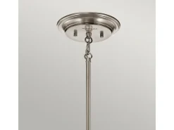 Elstead Waverly 1 Light Mini Pendel, Classic Pewter, E27