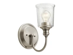 Elstead Waverly 1 ljus vägglampa, klassisk tenn, E27