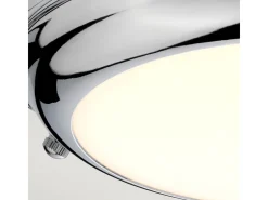 Elstead Welland 1 Ljus Mini LED Flush Light - Polerad krom