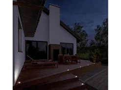 Empotrable de suelo RAIN estilo moderno y versátil -D. ø5 cm - redondo - G9 1,7W - 170lm y 3K - resina - ip67 - blanco
