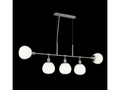 Erich Lámpara Colgante de Techo Níquel, 5 Luces, E14