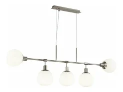 Erich Lámpara Colgante de Techo Níquel, 5 Luces, E14