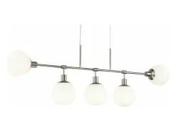 Erich Lámpara Colgante de Techo Níquel, 5 Luces, E14