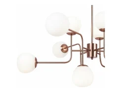 Erich Lámpara de Techo Globe Latón, 12 Luces, E14