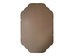 Espejo art déco dorado antiguo. L. 70 x A. 105 cm. DALVIA