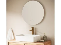Espejo Baño con Luz LED y Antivaho Ø60 cm Big Volpe Seleccionable (Cálido-Neutro-Frío)
