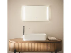 Espejo Baño con Luz LED y Antivaho 40x70 cm Similan Seleccionable (Cálido-Neutro-Frío)