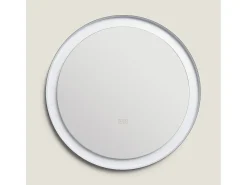 Espejo Baño con Luz LED y Antivaho Ø60 cm Nahia Seleccionable (Cálido-Neutro-Frío)