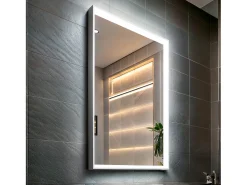 Espejo Baño con Luz LED y Antivaho 80x60 cm Maia Seleccionable (Cálido-Neutro-Frío)