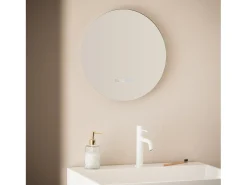 Espejo Baño con Luz LED y Antivaho Ø45 cm Volpe Seleccionable (Cálido-Neutro-Frío)