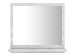 Espejo de baño 40 x 10,5 x 37 cm aglomerado gris 02_0006942