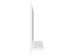 Espejo de baño 40 x 10,5 x 37 cm aglomerado blanco 02_0006903