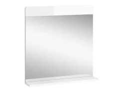 Espejo de baño blanco 60x12x62 izan