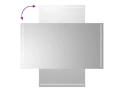 Espejo de baño con LED 50x90 cm ES143196