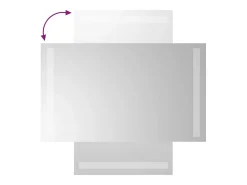 Espejo de baño con LED 30x60 cm ES540983