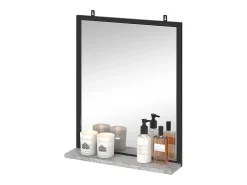 Espejo de baño hormigón 50x12x60 fyrk