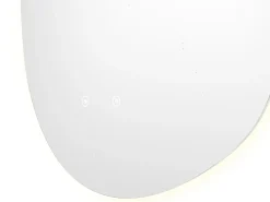 Espejo de baño iluminado asimétrico anti-vaho - 60 x 80 cm - INACIA