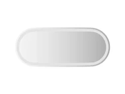Espejo de baño LED ovalado 90x40 cm ES230006