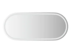 Espejo de baño LED ovalado 100x45 cm ES416847