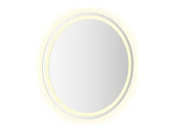 Espejo de baño LED redondo de 70 cm
