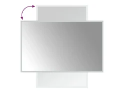 Espejo de baño LED 50x80 cm