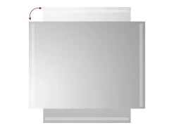 Espejo de baño LED 60x80 cm