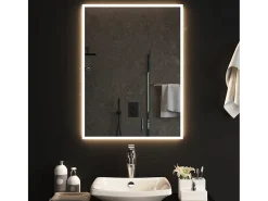 Espejo de baño LED 60x80 cm