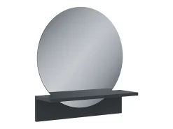 Espejo de baño negro 50x15x54.5 elyra