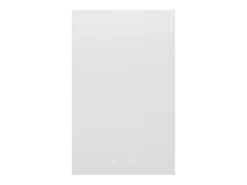 Espejo de baño rectangular con luz antivaho - 50 x 80 cm - MASUA