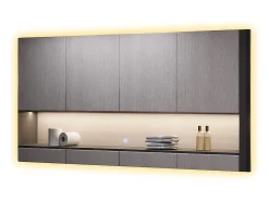 Espejo de baño vidrio 100x50x2.8 miral