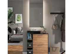 Espejo de baño vidrio 100x50x2.8 miral